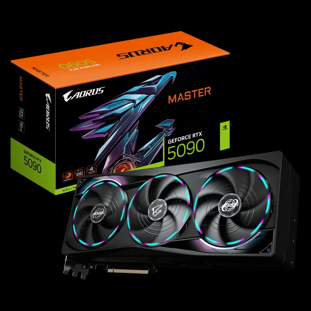 GIGABYTE AORUS GeForce RTX 5090 Master 32GB GDDR7 — 1
