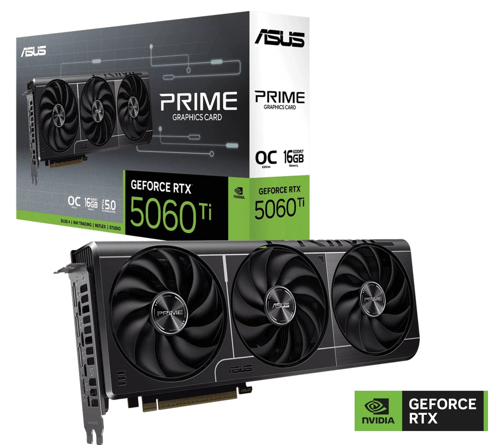 ASUS Prime GeForce RTX 5060 Ti OC 16GB GDDR7