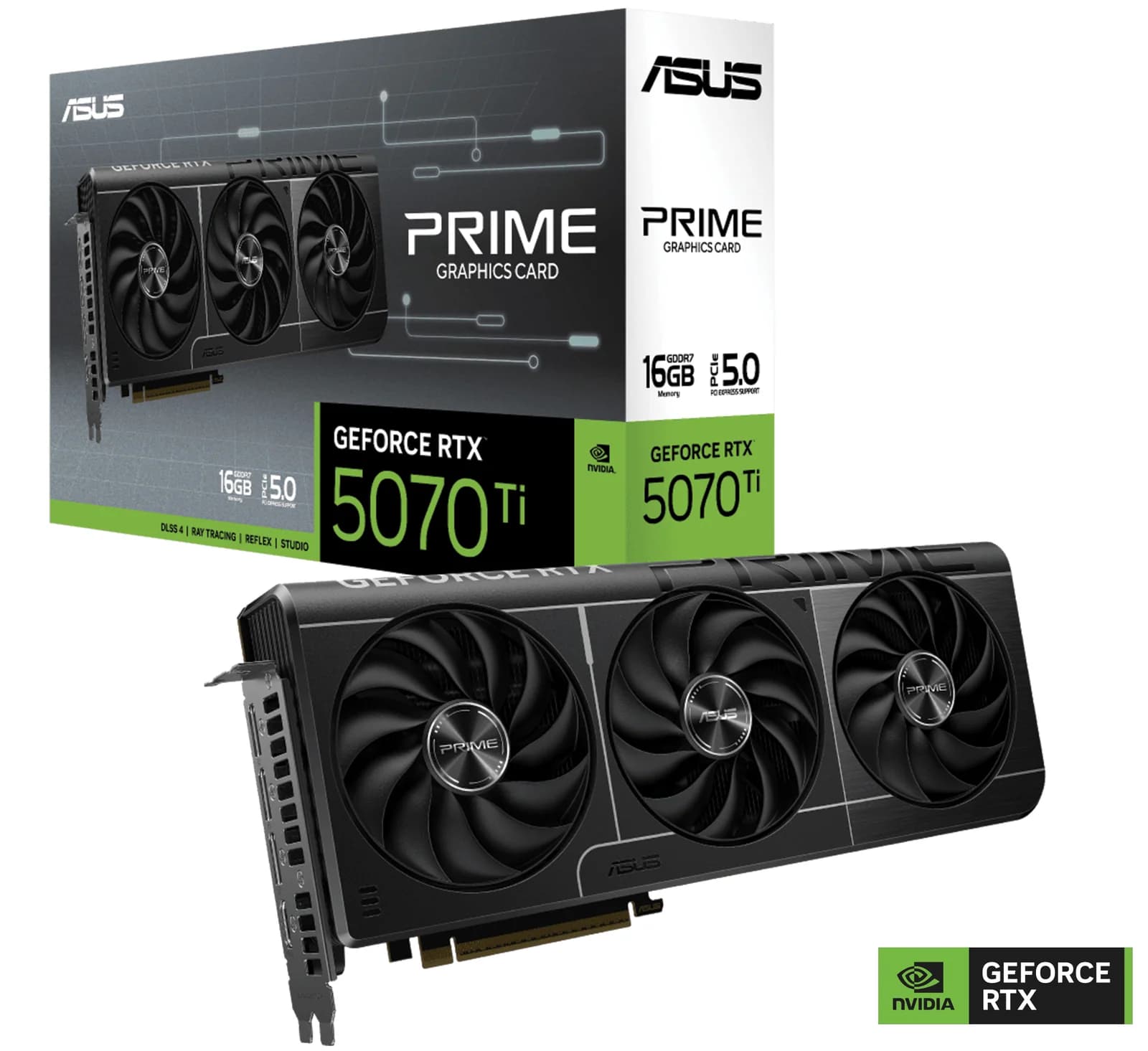 ASUS Prime GeForce RTX 5070 Ti OC 16GB GDDR7 — 1