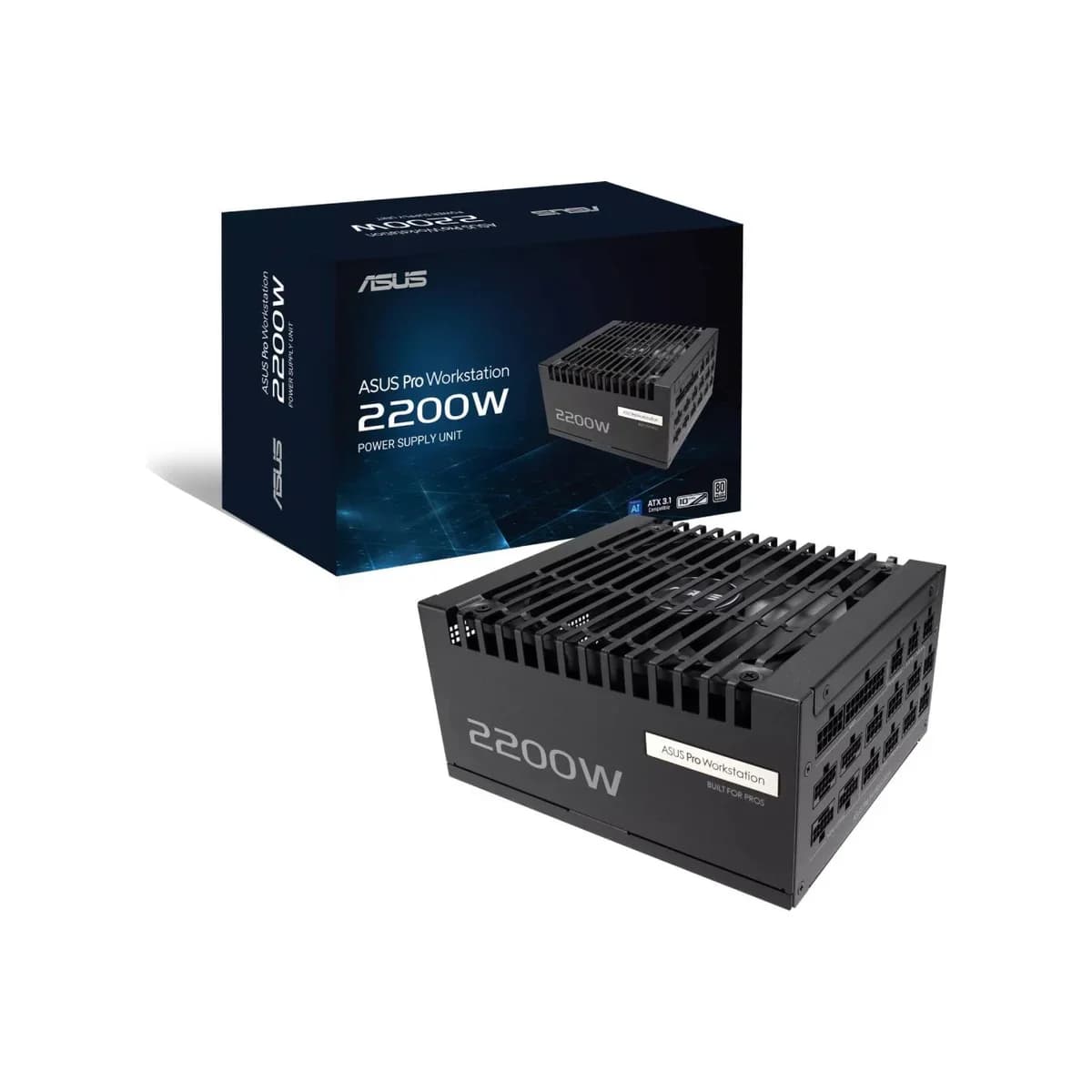 ASUS Pro WS 2200W 80+ Platinum ATX 3.1 (Black)
