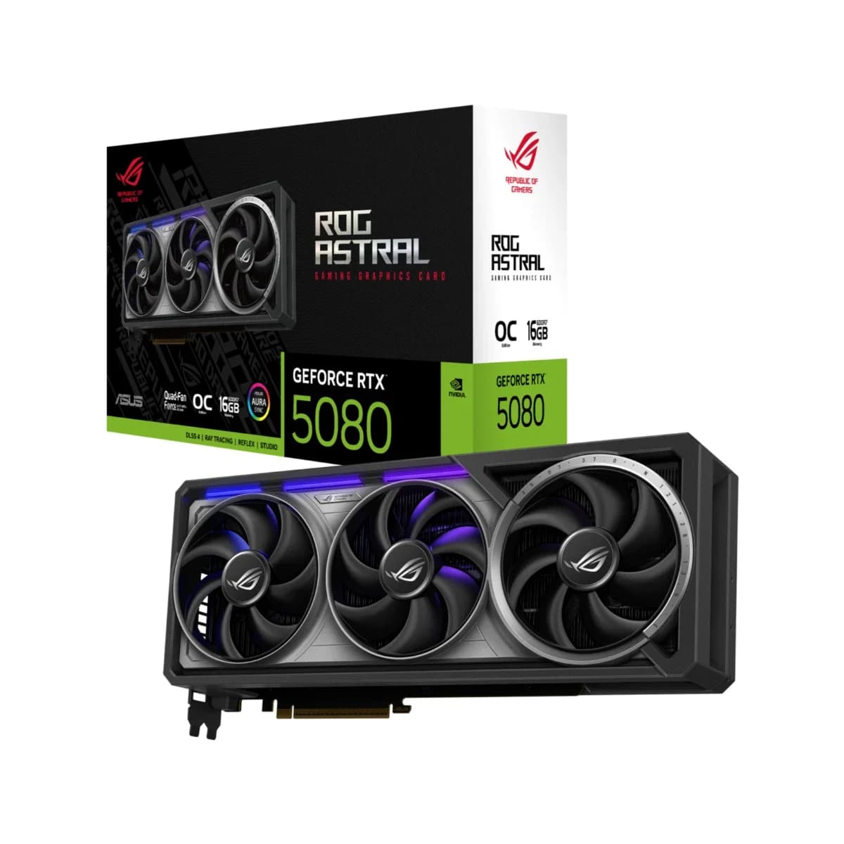 ASUS ROG Astral GeForce RTX 5080 OC Edition 16GB GDDR7