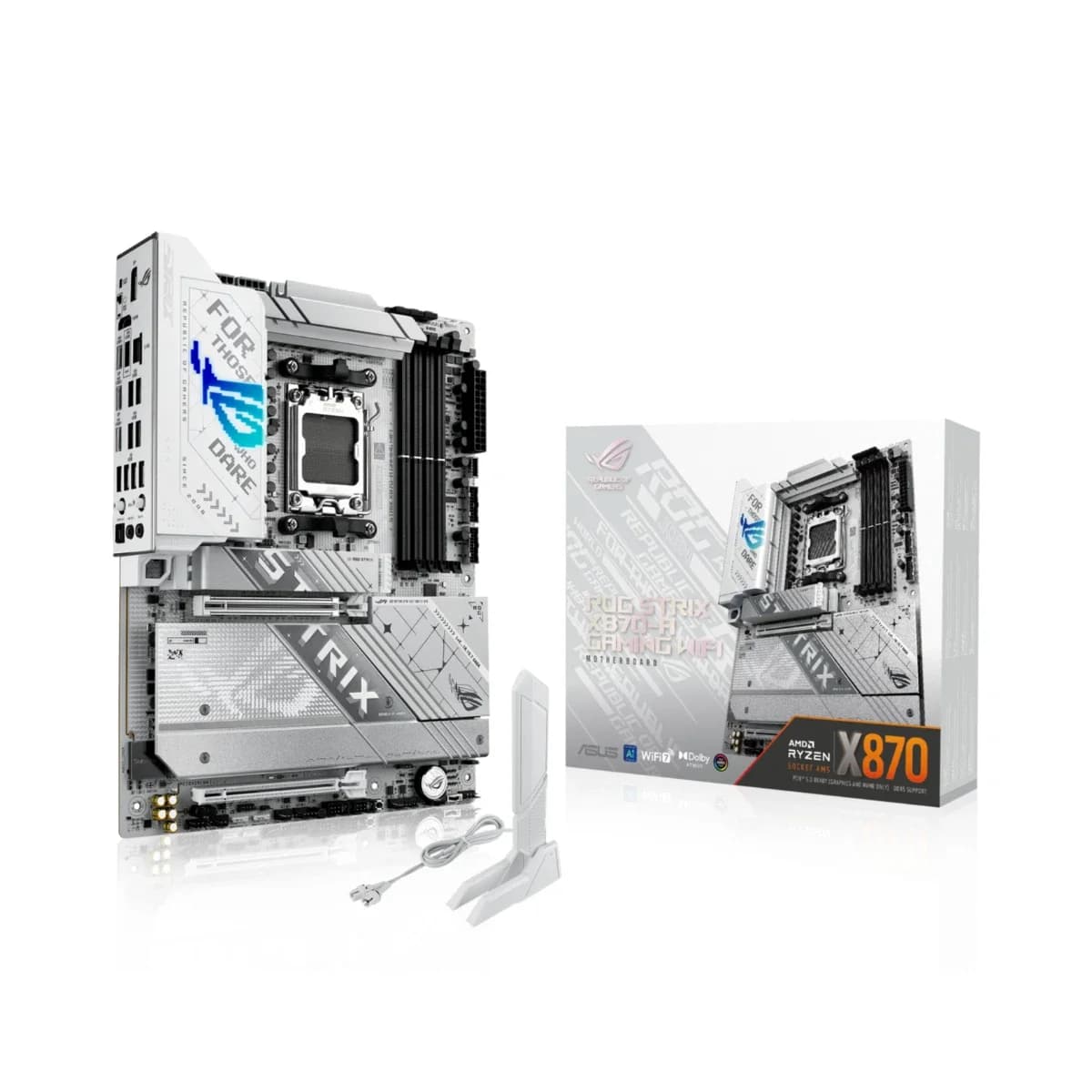 ASUS ROG Strix X870-A Gaming WiFi (White)