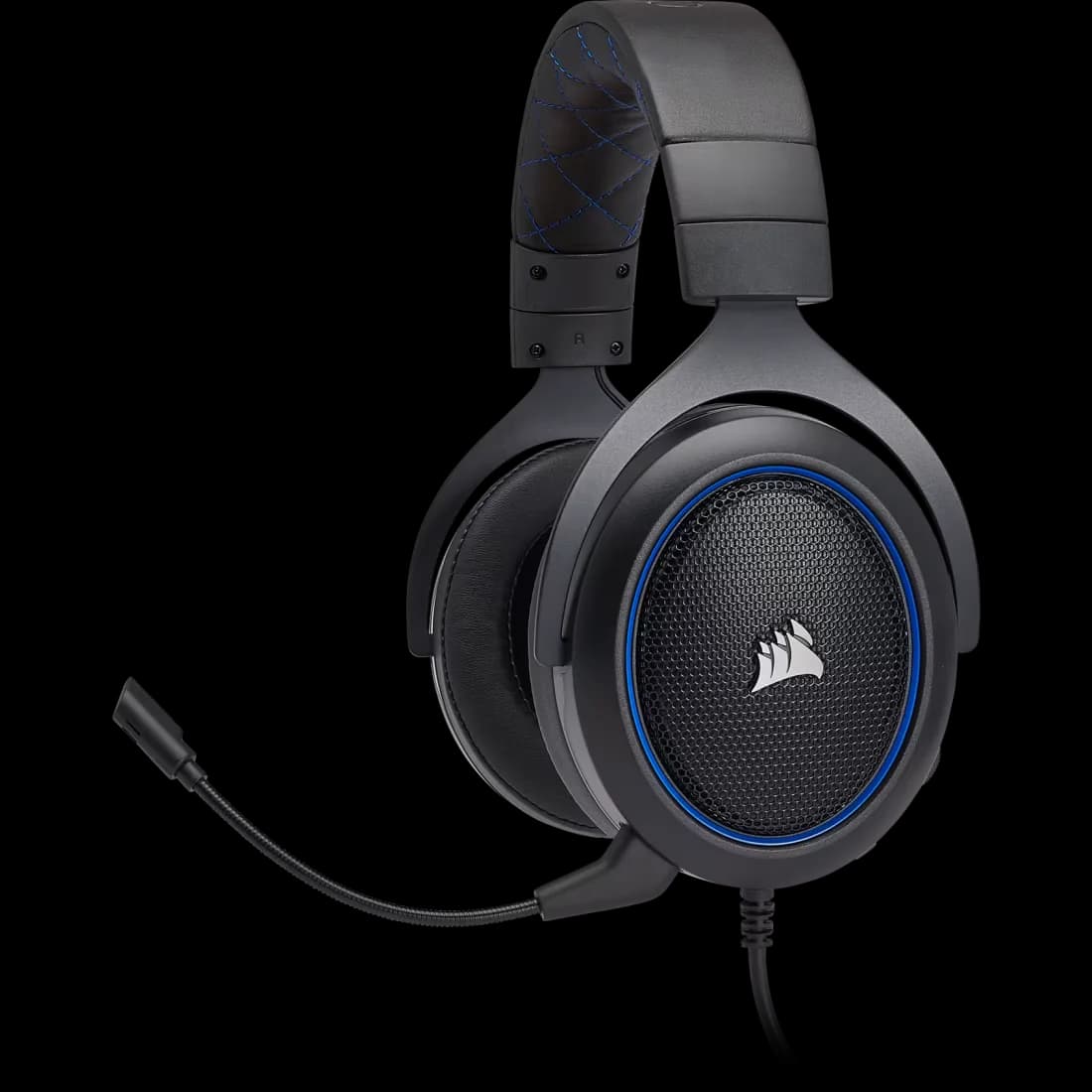 Corsair HS50 Stereo Gaming Headset (Blue)