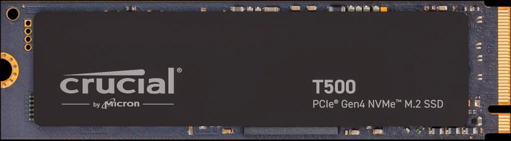 Crucial T500 2TB PCIe 4.0 NVMe M.2 SSD
