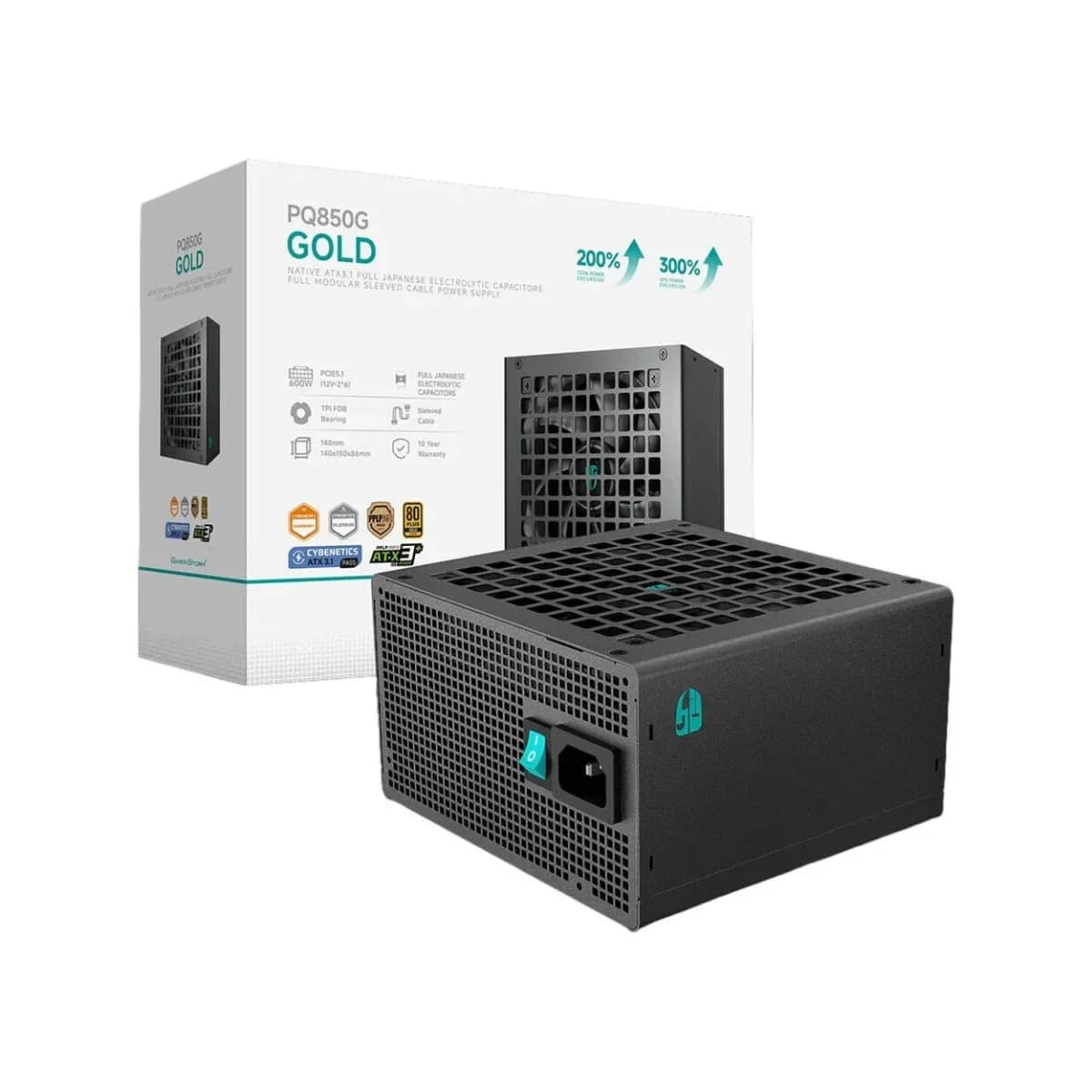 DeepCool PQ850G 850W 80+ Gold (Black)