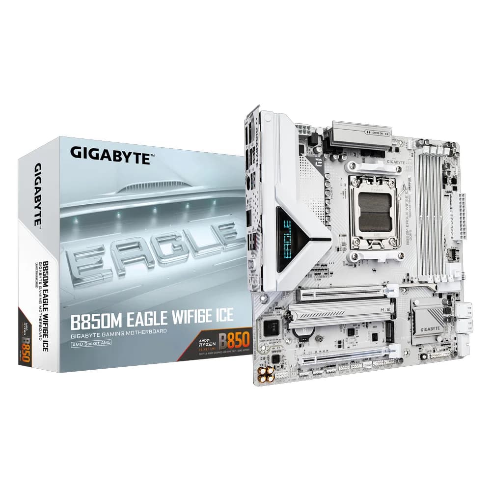 GIGABYTE B850M Eagle WiFi6E ICE (White)