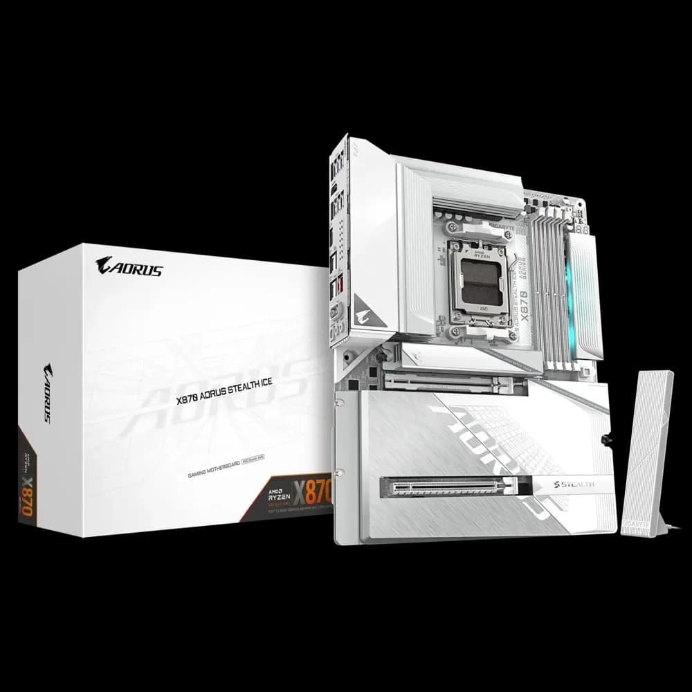 GIGABYTE X870 Aorus Stealth Ice
