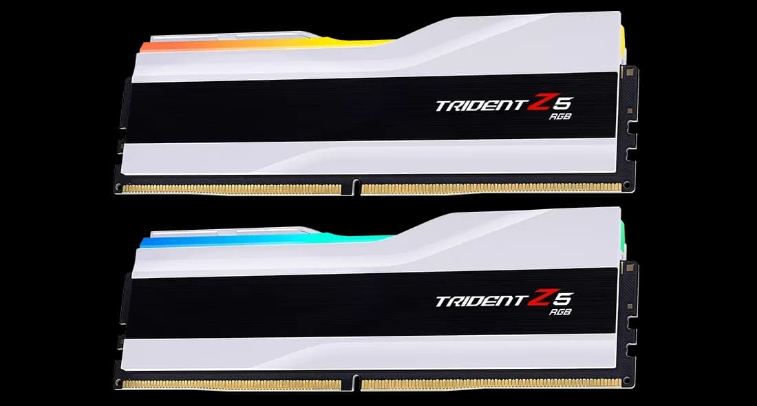 G.Skill Trident Z5 RGB 96GB DDR5-6400 CL32 (White) — 2