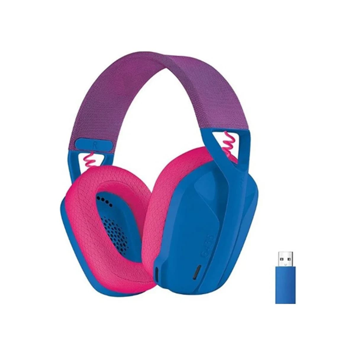 Logitech G435 LIGHTSPEED Bluetooth Wireless Gaming Headset (Blue)