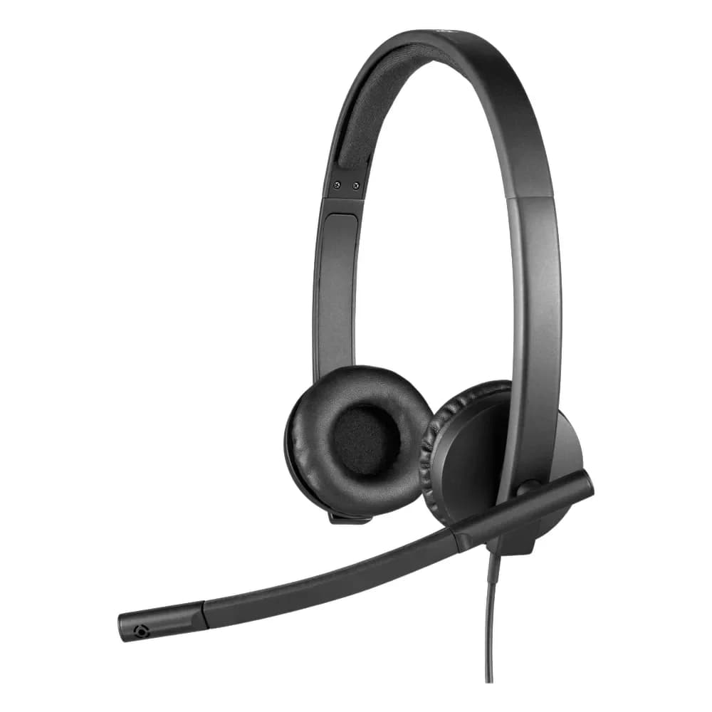 Logitech H570e USB Stereo Headset (Black)