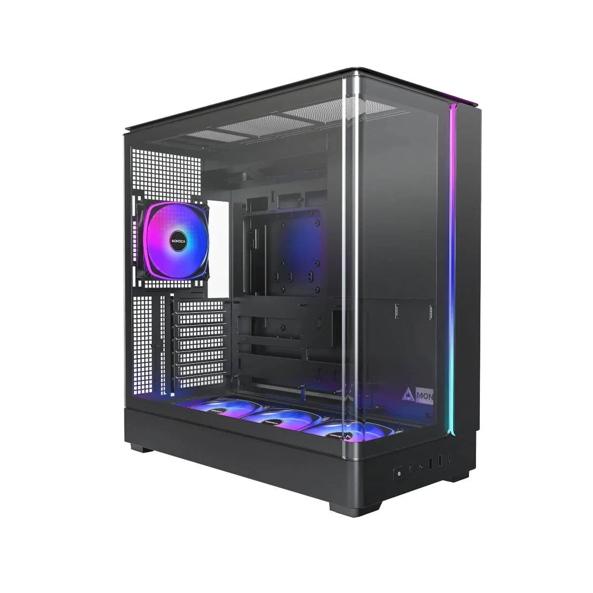 Montech King 45 PRO Tempered Glass ARGB (Black)