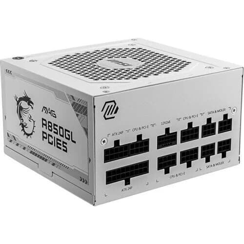 MSI MAG A850GL PCIe5 80+ Gold (White)