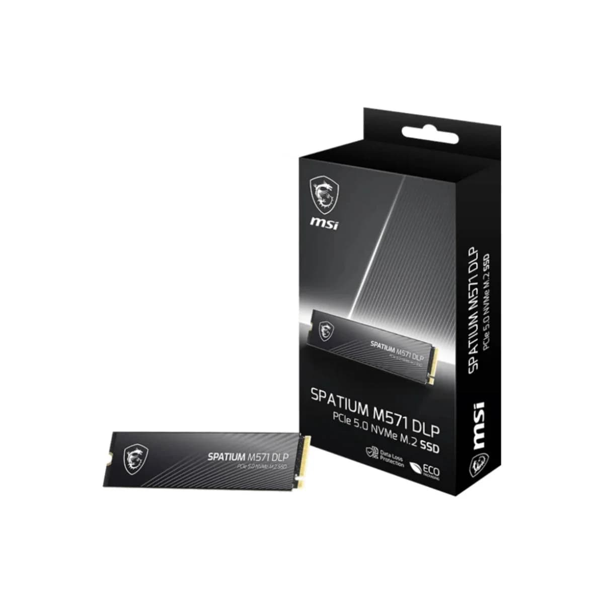 MSI SPATIUM M571 DLP 4TB PCIe 5.0 NVMe M.2 SSD