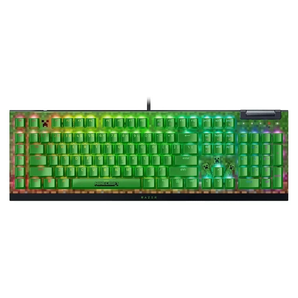 Razer BlackWidow V4 X Wired Mechanical Gaming Keyboard (Green)
