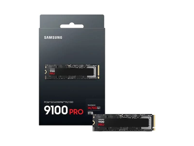 Samsung 9100 PRO 1TB PCIe 5.0 NVMe M.2 SSD