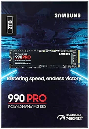 Samsung 990 PRO 2TB PCIe 4.0 NVMe M.2 SSD — 1
