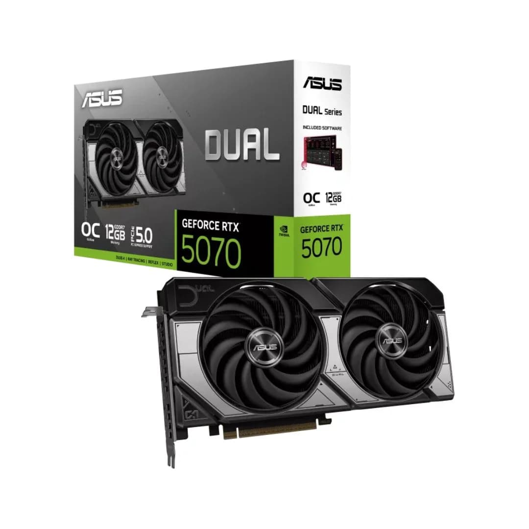 ASUS Dual GeForce RTX 5070 OC 12GB GDDR7