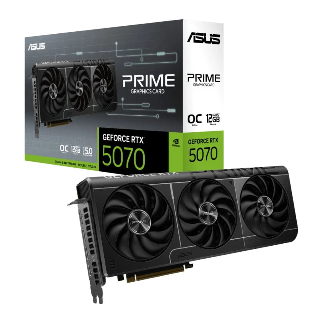 ASUS Prime GeForce RTX 5070 OC 12GB GDDR7