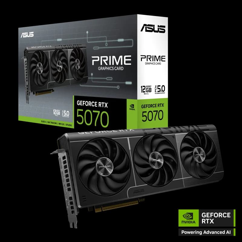 ASUS Prime GeForce RTX 5070 12GB GDDR7 — 1