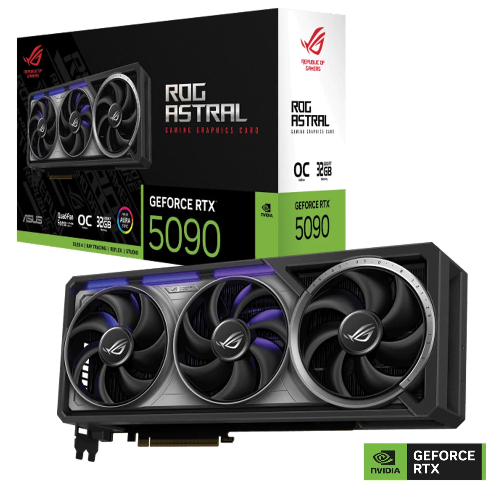 ASUS ROG Astral GeForce RTX 5090 OC 32GB GDDR7 — 1