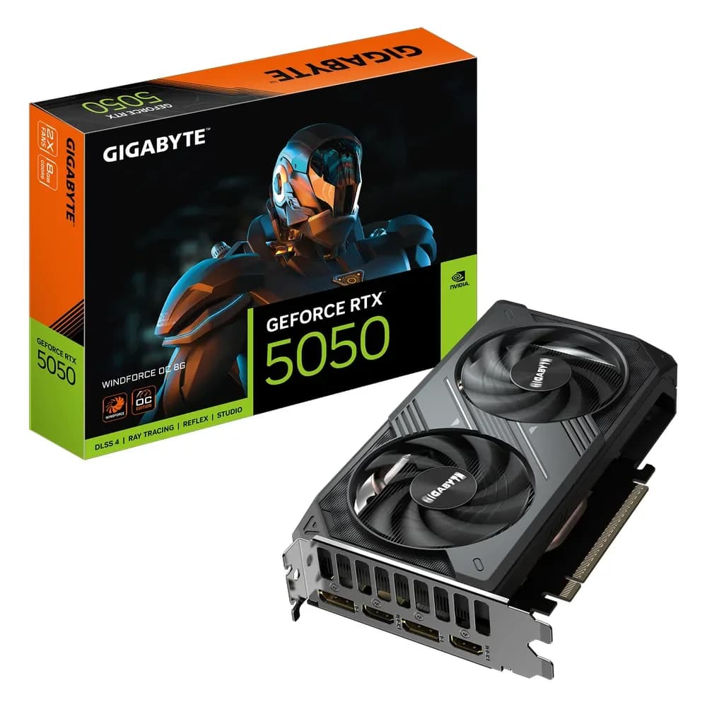 GIGABYTE WINDFORCE OC GeForce RTX 5050 8GB GDDR6