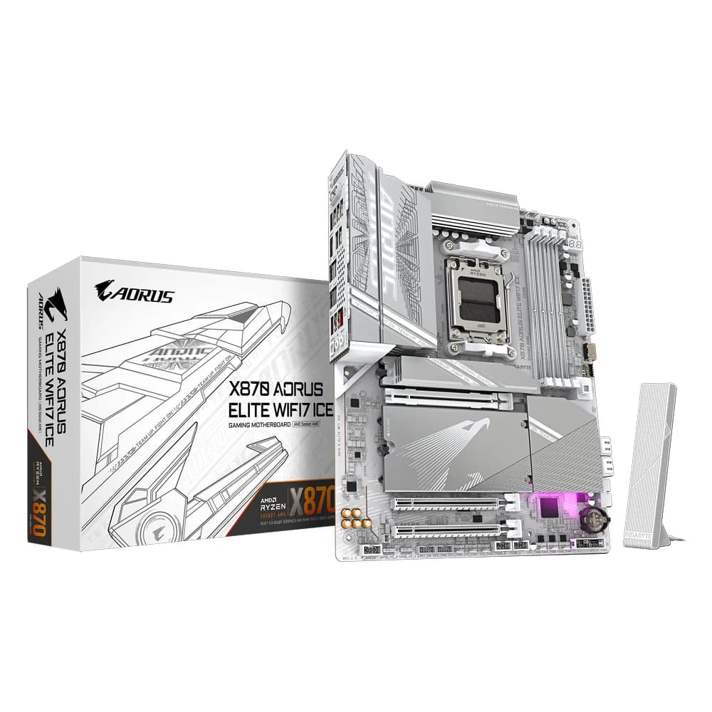 GIGABYTE X870 AORUS Elite X ICE (White)