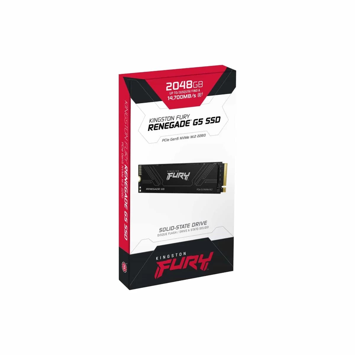 Kingston FURY Renegade G5 2TB PCIe 5.0 NVMe M.2 SSD — 3